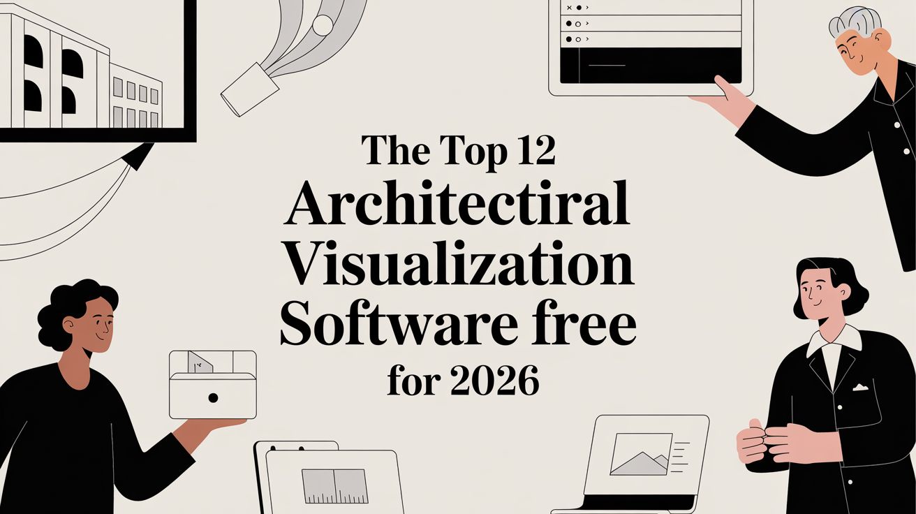 The Top 12 Architectural Visualization Software Free for 2026