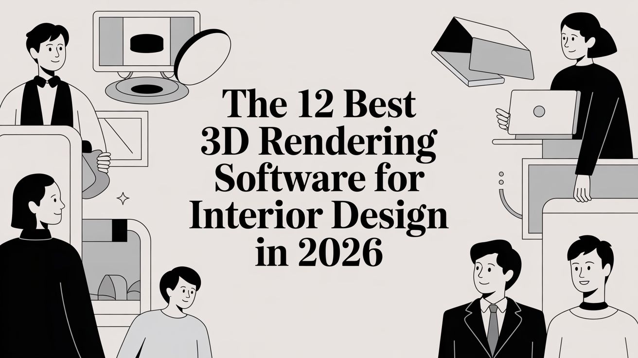 The 12 Best 3D Rendering Software for Interior Design in 2026
