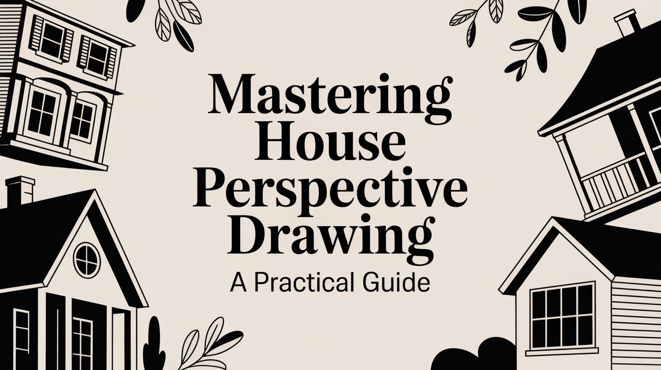 Mastering House Perspective Drawing A Practical Guide