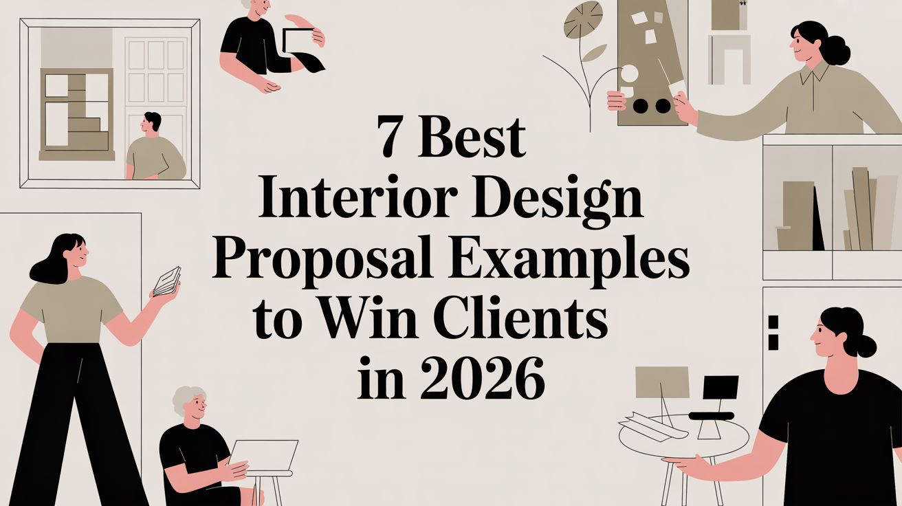 7 Melhores Exemplos de Proposta de Design de Interiores para Conquistar Clientes em 2026