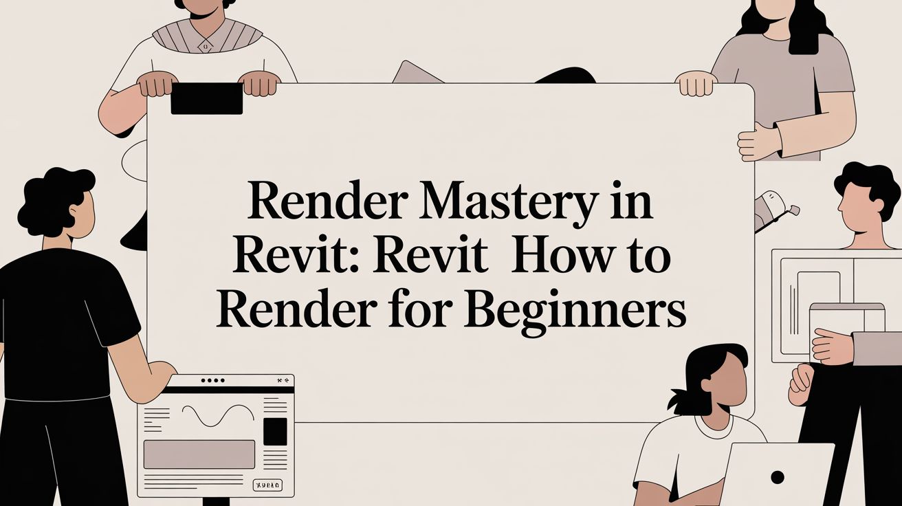 Render Mastery in Revit: revit how to render for beginners