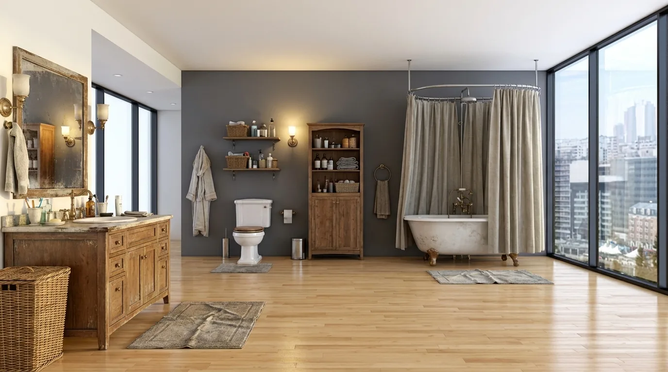 Bathroom before - empty space