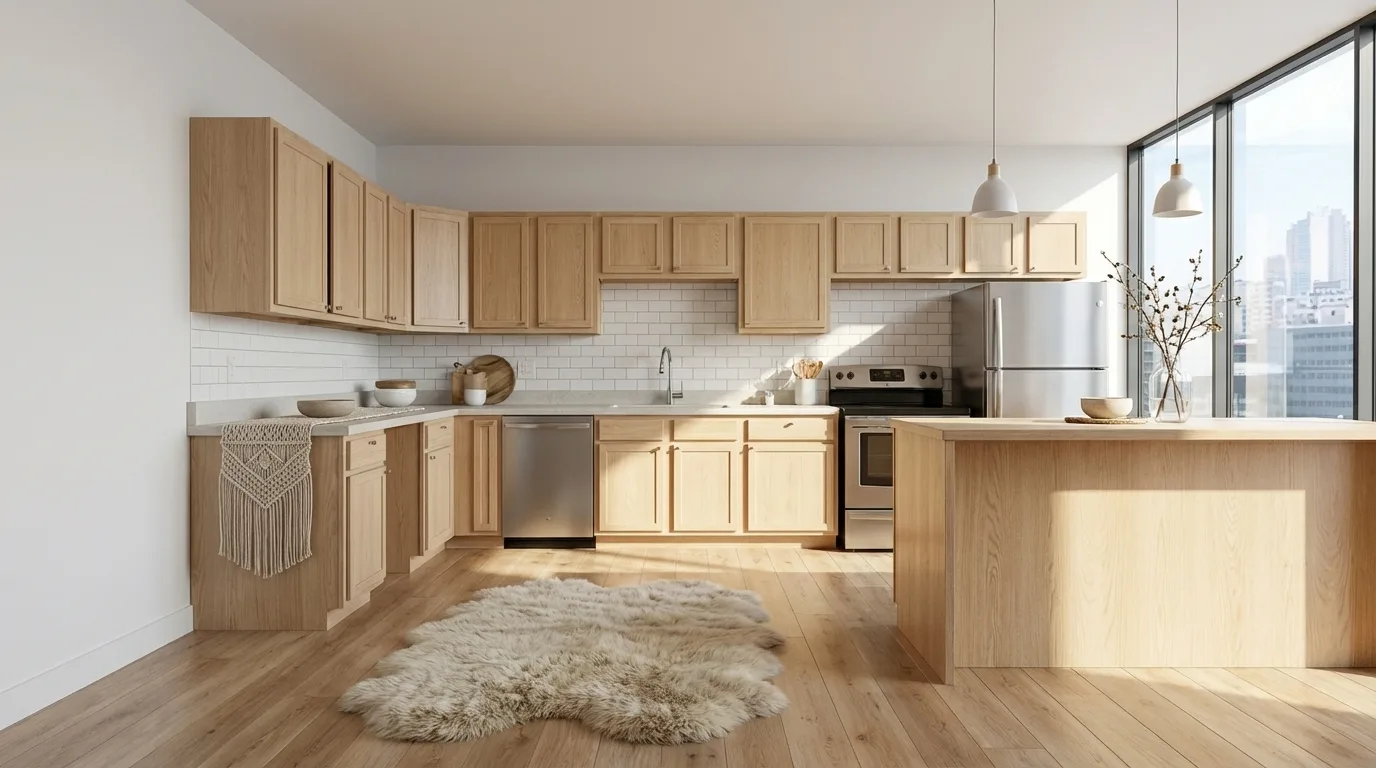 Kitchen after - Scandinavian style