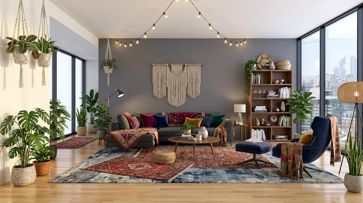 Bohemio interior design style