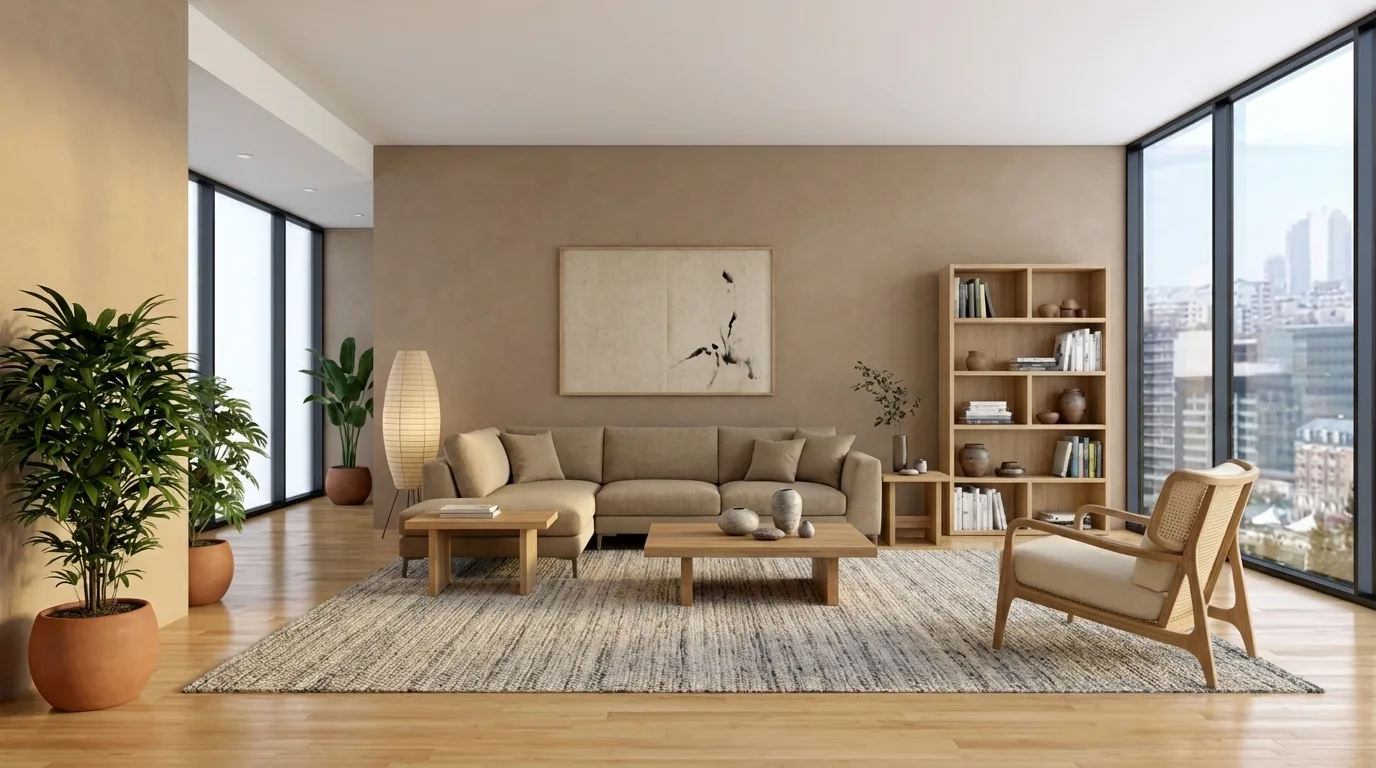 Japandi interior design style